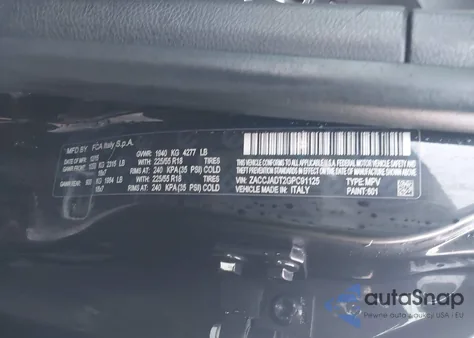 2016 Jeep Renegade Limited из США, поврежденный, VIN ZACCJADT2GPC91125